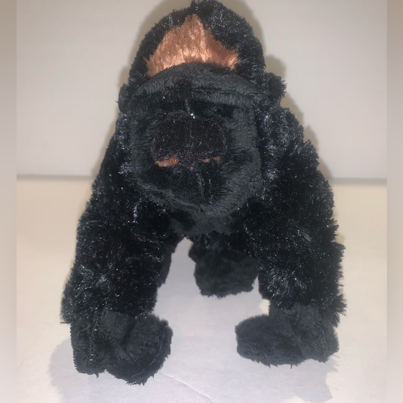 GANZ Webkinz Silverback Gorilla Bean Bag Plush Stuffed Animal Toy HM335 No Code - Picture 3 of 6